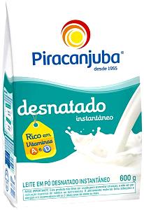 Quantas calorias em 1 1/2 colher de sopa (19 ml) Leite em Pó Desnatado?