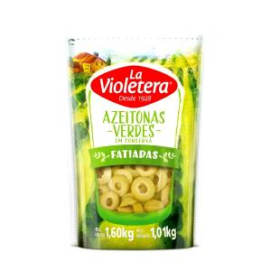 Quantas calorias em 1 1/2 colher de sopa (20 g) Azeitonas Verdes Fatiadas?