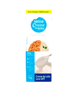 Quantas calorias em 1 1/2 colheres de sopa (15 g) Creme de Leite Leve?