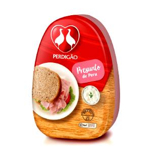 Quantas calorias em 1 1/2 fatias (30 g) Presunto Cozido de Peru?