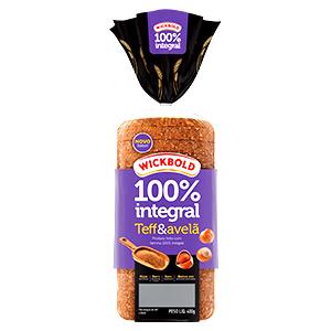 Quantas calorias em 1 1/2 fatias (50 g) Pão Integral Cacau e Cereais?