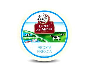 Quantas calorias em 1 1/2 fatias (50 g) Ricota Fresca Light?