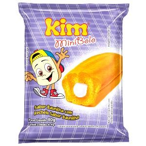 Quantas calorias em 1 1/2 unidade (60 g) Bolinho de Baunilha?