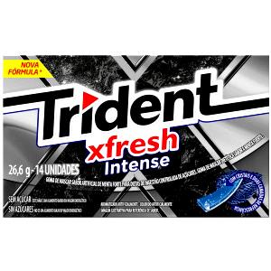 Quantas calorias em 1 1/2 unidades (3 g) Xfresh Intense?