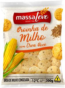 Quantas calorias em 1 1/2 unidades (40 g) Broinha de Milho com Erva Doce?
