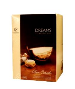 Quantas calorias em 1/16 ovo (25 g) Ovo de Páscoa Dreams Bem Casado?