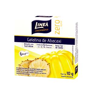 Quantas calorias em 1/2 colher de sopa (2,3 g) Gelatina Zero Açúcar Abacaxi?