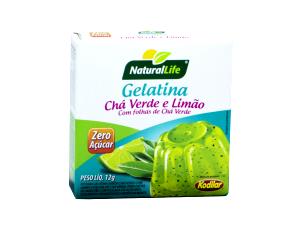 Quantas calorias em 1/2 colher de sopa (2,8 g) Gelatina Zero Açúcar Sabor Limão?