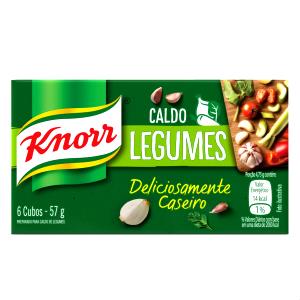 Quantas calorias em 1/2 cubo (4,75 g) Caldo de Legumes Balance?