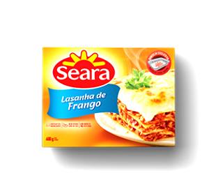 Quantas calorias em 1/2 prato (300 g) Lasanha de Frango?