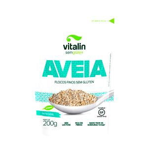 Quantas calorias em 1/2 xícara de chá (30 g) Aveia em Flocos Finos sem Glúten?