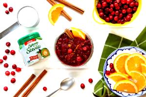 Quantas calorias em 1/4 colher de sopa (1,6 g) Cranberry?