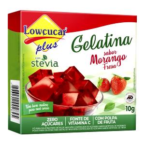 Quantas calorias em 1/4 colher de sopa (2,4 g) Gelatina Zero Açúcares com Stevia?