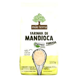 Quantas calorias em 1/4 de xícara de chá (50 g) Farinha de Mandioca Torrada?