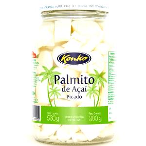Quantas calorias em 1/4 xícara (50 g) Palmito de Açaí?