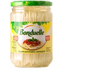 Quantas calorias em 1/4 xícara de chá (50 g) Palmito Pupunha?