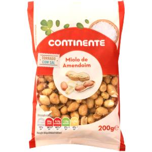 Quantas calorias em 1 Amendoim Amendoins Torrados e Secos (com Sal)?