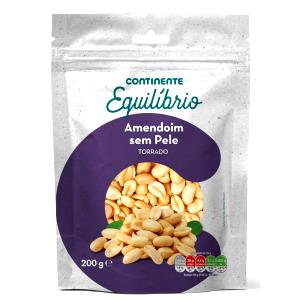 Quantas calorias em 1 Amendoim Amendoins Torrados e Secos (sem Sal)?