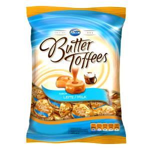 Quantas calorias em 1 bala (6,5 g) Bala Butter Toffes?