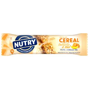 Quantas calorias em 1 barra (22 g) Cereal em Barra com Tangerina, Cenoura e Mel?