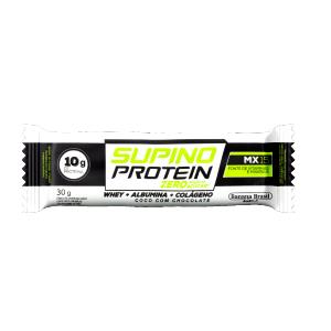 Quantas calorias em 1 barra (30 g) Supino Protein Zero Açúcar?