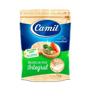 Quantas calorias em 1 biscoito (6,6 g) Biscoito de Arroz 5 Grãos?