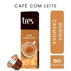 Quantas calorias em 1 cápsula (9 g) Café com Leite?