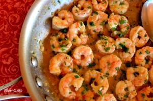 Quantas calorias em 1 Camarão Camarão Scampi?