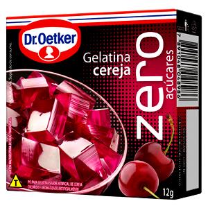 Quantas calorias em 1 colher de chá (3,1 g) Gelatina Zero?