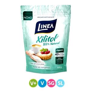Quantas calorias em 1 colher de chá (3,3 g) Xilitol Adoçante Natural?
