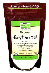 Quantas calorias em 1 colher de chá (4 g) Erythritol?