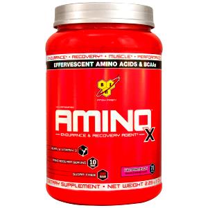 Quantas calorias em 1 colher de medida (5,2 g) Amino X?