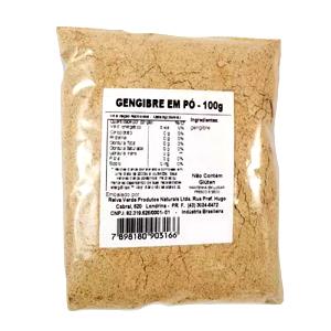 Quantas calorias em 1 colher de sopa (10 g) Gengibre em Pó?