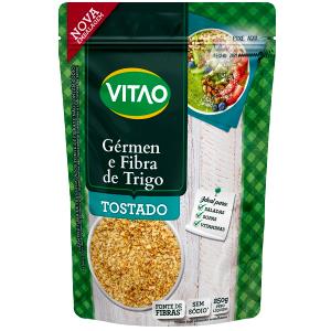 Quantas calorias em 1 colher de sopa (10 g) Germen e Fibra de Trigo?