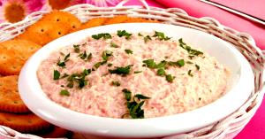Quantas calorias em 1 colher de sopa (10 g) Patê de Presunto?