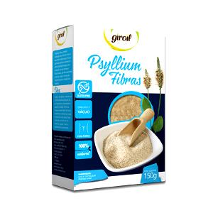 Quantas calorias em 1 colher de sopa (10 g) Psyllium Fibras?
