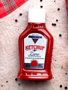 Quantas calorias em 1 colher de sopa (12 g) Ketchup Zero?