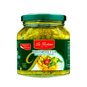 Quantas calorias em 1 colher de sopa (15 g) Bruschetta Aspargos Verdes?