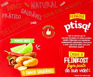 Quantas calorias em 1 colher de sopa (15 g) Ptisq! Pepper Nuts?