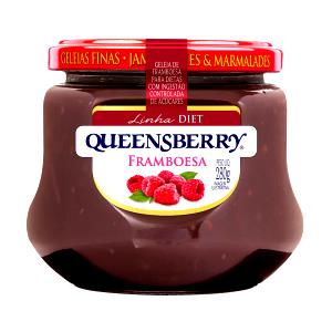 Quantas calorias em 1 colher de sopa (20 g) Geléia de Framboesa Diet?