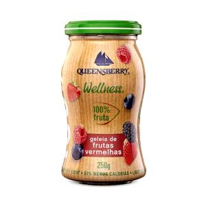 Quantas calorias em 1 colher de sopa (20 g) Geléia de Frutas Vermelhas Light?