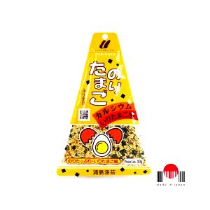 Quantas calorias em 1 colher de sopa (4 g) Furikake Alga Marinha Nori e Ovo?