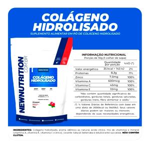 Quantas calorias em 1 colher de sopa (5 ml) Colágeno Hidrolisado Natural?