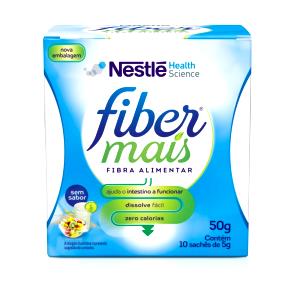 Quantas calorias em 1 colher de sopa (6 g) Fiber Mais?