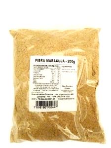 Quantas calorias em 1 colher de sopa (8 g) Fibra de Maracujá?