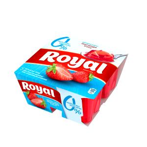 Quantas calorias em 1 colher de sopa Gelatina Royal Zero Pronta?
