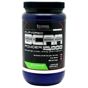 Quantas calorias em 1 colher medidora (7,6 g) BCAA Powder 12000?