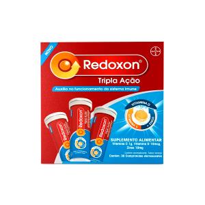 Quantas calorias em 1 comprimido (4,5 g) Redoxon Tripla Ação?