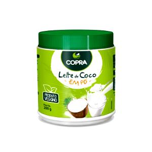 Quantas calorias em 1 copo (200 g) Leite de Coco para Beber sem Lactose?
