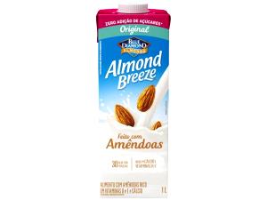 Quantas calorias em 1 copo (200 ml) Almond Breeze Original Zero Açúcar?